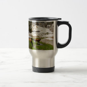 Caneca Térmica Alces em Mammoth Hot Springs