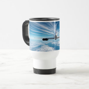 Caneca Térmica Além do Horizonte: Concorde por Trás