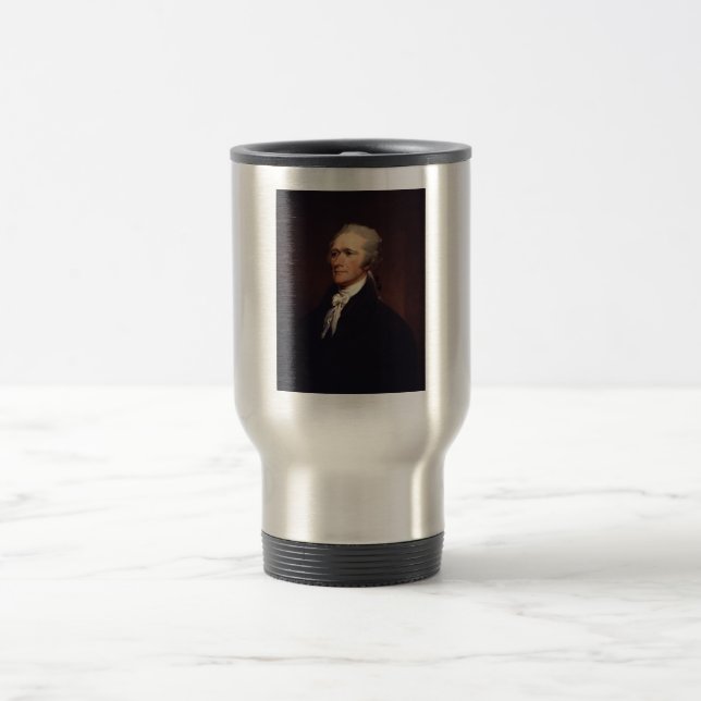 Caneca Térmica Alexander Hamilton: Pai Fundador dos EUA, Históric (Centro)
