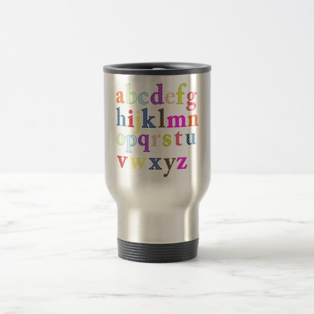 Caneca Térmica Alfabeto (Centro)