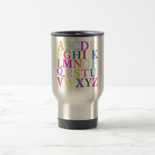Caneca Térmica Alfabeto