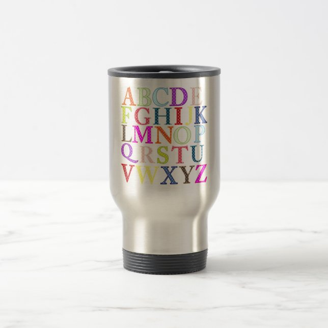 Caneca Térmica Alfabeto (Centro)
