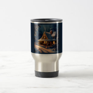 Caneca Térmica Algodão de Natal 1