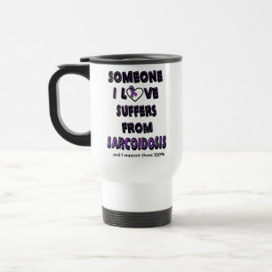 Caneca Térmica Alguém Que Eu Adoro Sarcoidose.
