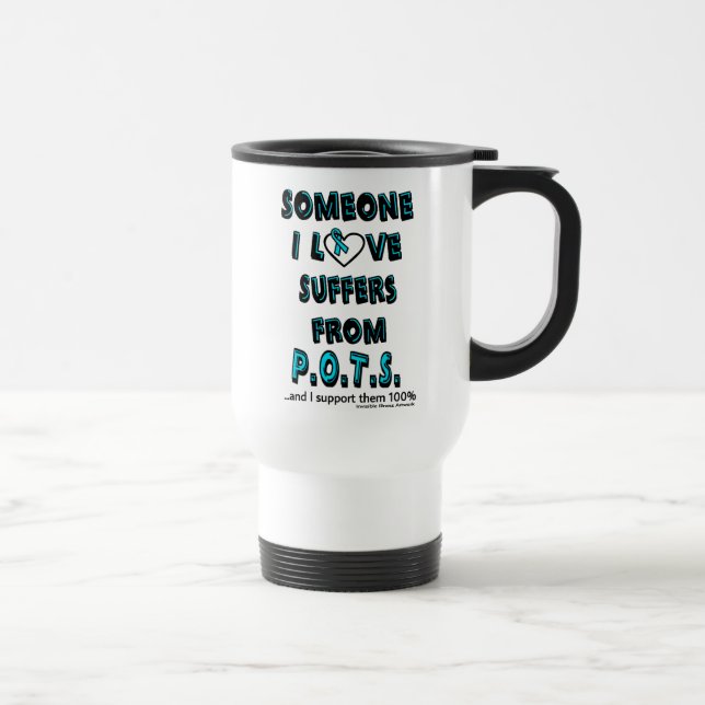 Caneca Térmica Alguém Que Eu Amo...P.O.T.S. (Direita)