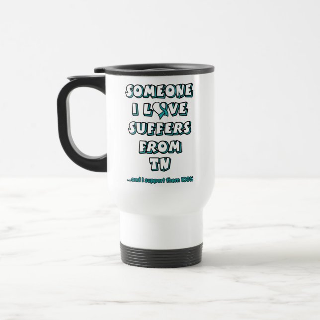 Caneca Térmica Alguém Que Eu Amo...TN (Esquerda)