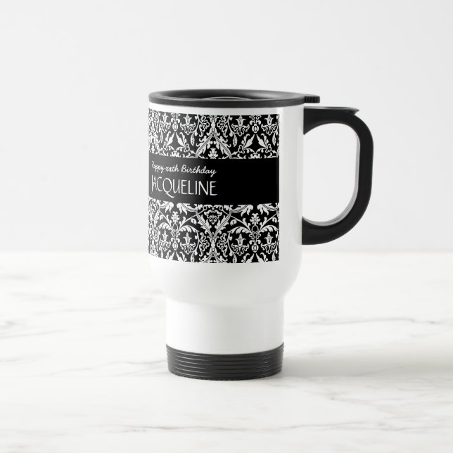 Caneca Térmica Algum aniversário do ano para seu damasco feito (Direita)