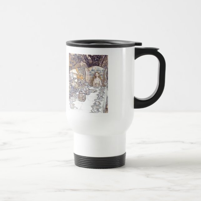 Caneca Térmica Alice's Adventures in Wonderland , Arthur Rackham (Direita)