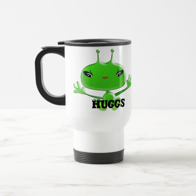 Caneca Térmica Aliens Huggs Mug (Esquerda)