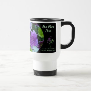 Caneca Térmica Alma Buquê Roxo em Flor