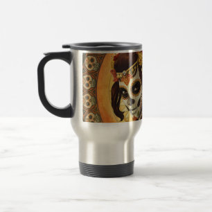 Caneca Térmica Almofada de Dia De Los Muertos