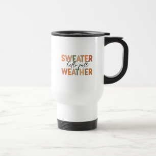 Caneca Térmica Alô Fall   Clima De Sweater
