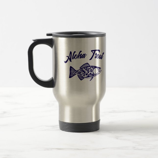 Caneca Térmica Aloha Trout-Blue Havaiano (Esquerda)