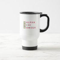Alpha Chi Omega | Logotipo Empilhado