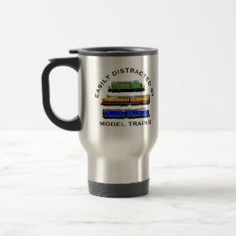 Caneca Térmica Alterar Texto Facilmente Distraído Comboios de Mod