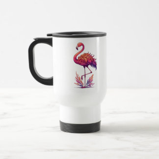 Caneca Térmica Amante Flamingo Morphing Grande