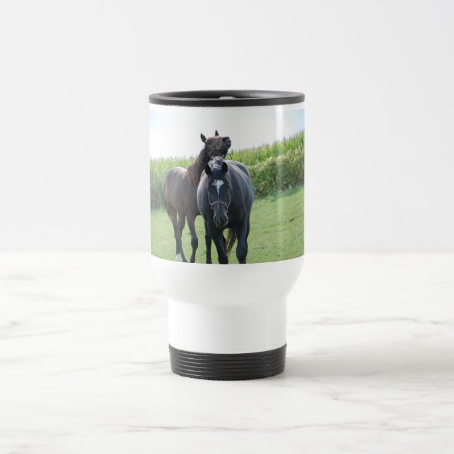 Caneca Térmica Amantes de Cavalo (Centro)