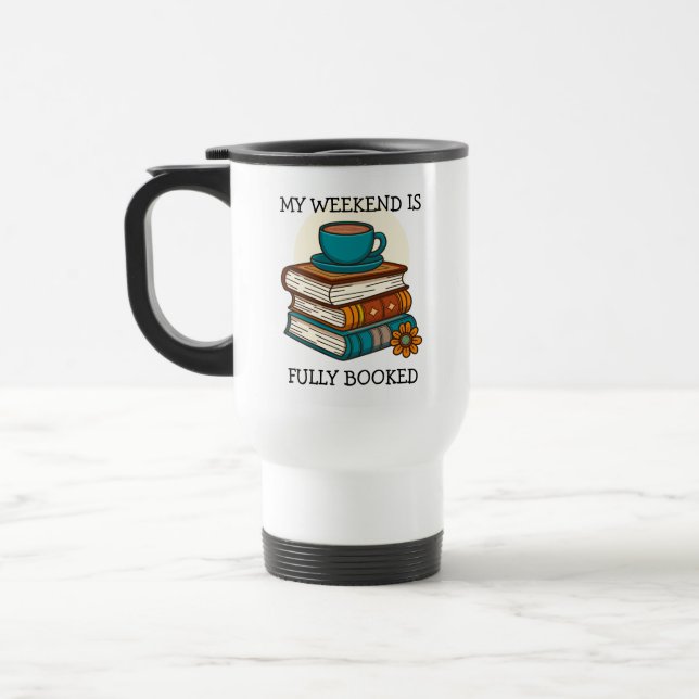 Caneca Térmica Amantes de Livros Totalmente Reservados no Fim de  (Esquerda)