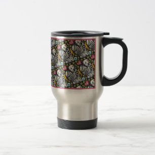 CANECA TÉRMICA AMANTES ENTRE O IVY, OS ESQUELETÕES DOCES EMBRAÇAM