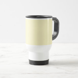 Caneca Térmica Amarelo Manteiga Cor Sólida