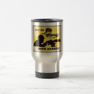 Caneca Térmica Ambos os Canos, Indústria e Militar, Esforço de Gu