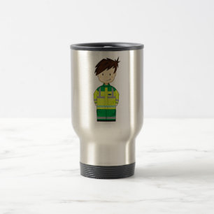 Caneca Térmica Ambulância bonito EMT dos desenhos animados