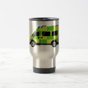Caneca Térmica Ambulância dos desenhos animados
