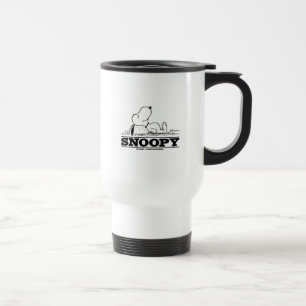 Caneca Térmica Amendoins Descanso de Snoopy