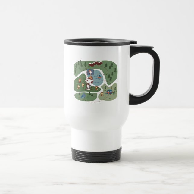 Caneca Térmica Amendoins | Estalados no canteiro de montanha (Direita)