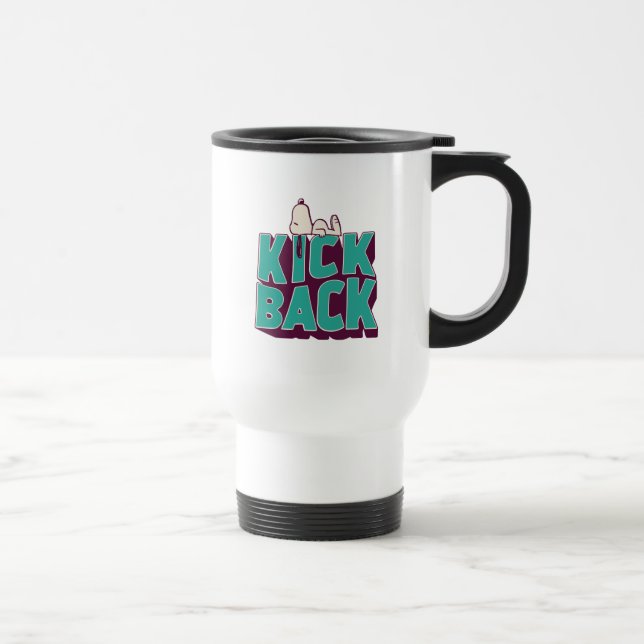 Caneca Térmica Amendoins | Snoopy Kickback (Direita)