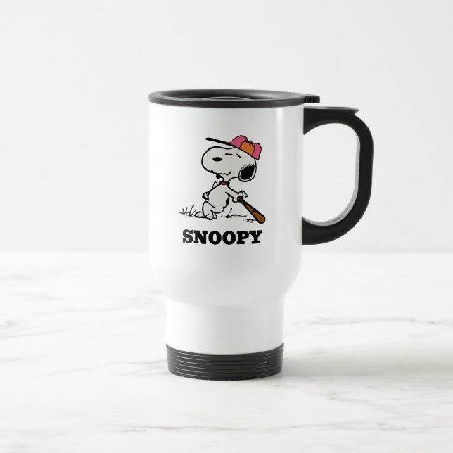 Caneca Térmica Amendoins | Snoopy no Bat (Direita)