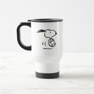 Caneca Térmica Amendoins   Snoopy Running