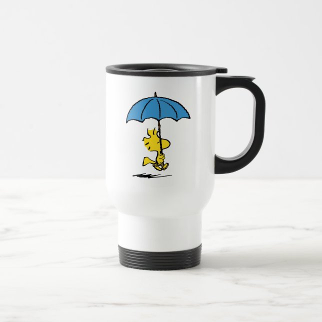Caneca Térmica Amendoins | Woodstock Blue Umbrella (Direita)