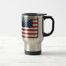Caneca Térmica American Flags Banner USA