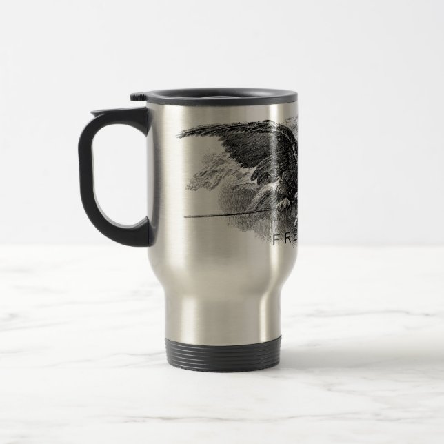 Caneca Térmica American FREEDOM Coffee Mug (Esquerda)