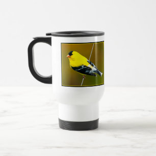 Caneca Térmica American Goldfinch - Fotografia original