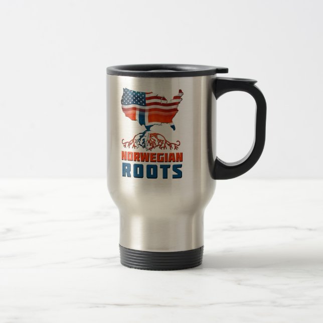 Caneca Térmica American Norueguês Roots Mug (Direita)
