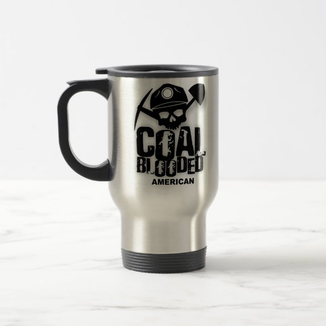 CANECA TÉRMICA AMERICANO DE CARVÃO BLOODED (Esquerda)