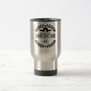 CANECA TÉRMICA AMERICANO   EUA 1776   LIBERDADE DE PAÍSES DA FAMÍ