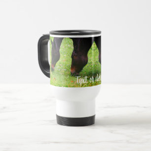 Caneca Térmica Amigos Cavalos Grazing Personalizados