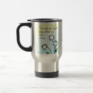 Caneca Térmica Amigos - Deus Cuida do Nosso Magnet