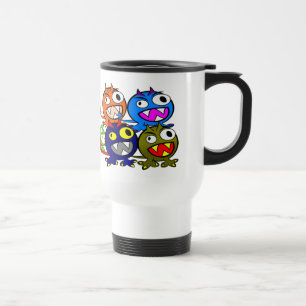 Caneca Térmica Amigos do monstro do Dia das Bruxas