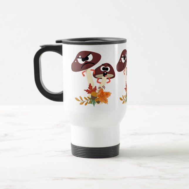 CANECA TÉRMICA AMIGOS DOS COGUMELOS   (Esquerda)