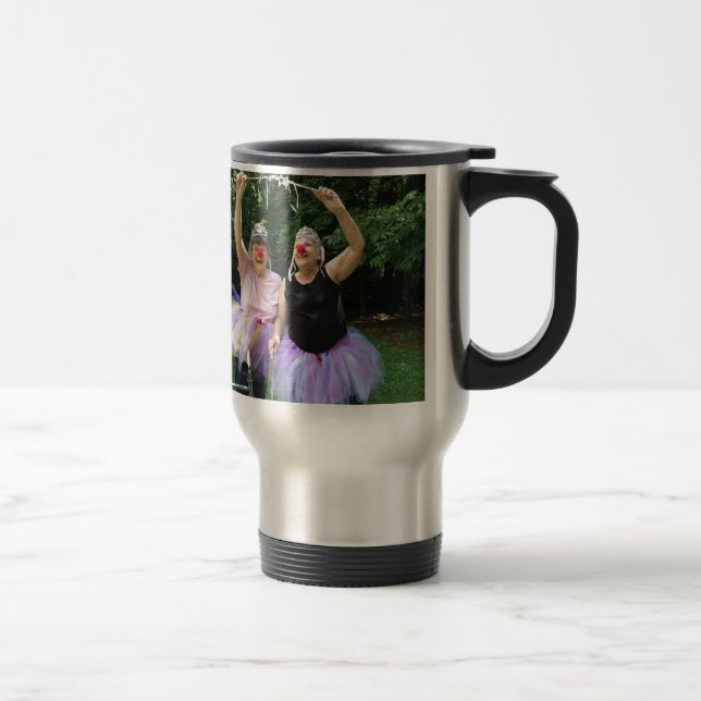Caneca Térmica Amigos + Tutus = tempos do divertimento (Direita)