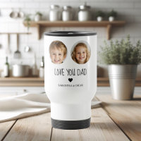 Amo-Te Pai | Foto personalizada do rosto