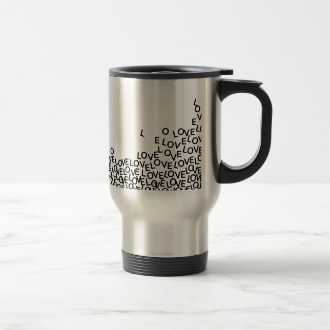Caneca Térmica amor amor (Direita)