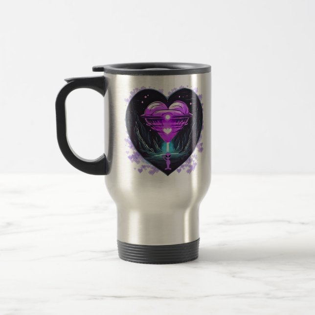 Caneca Térmica Amor Cósmico (Esquerda)