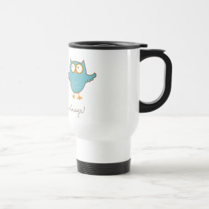 Caneca Térmica amor da coruja você