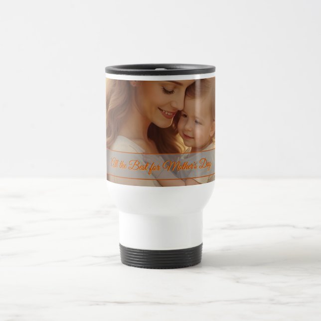Caneca Térmica Amor dia de as mães - Um momento de pura alegria (Centro)