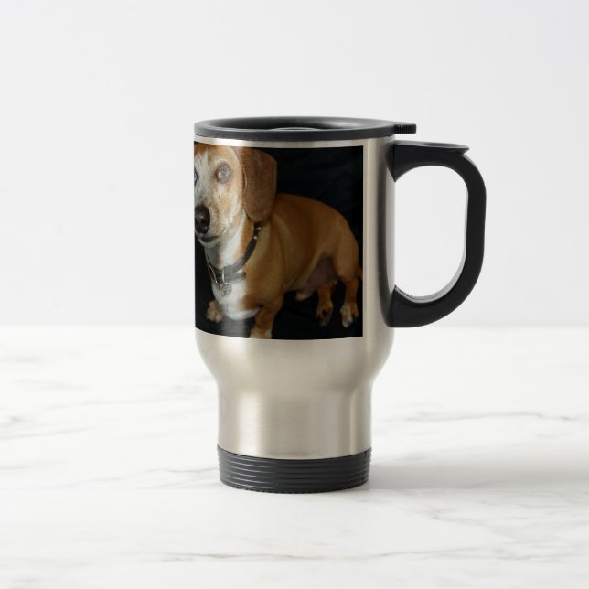 Caneca Térmica Amor do Dachshund (Direita)